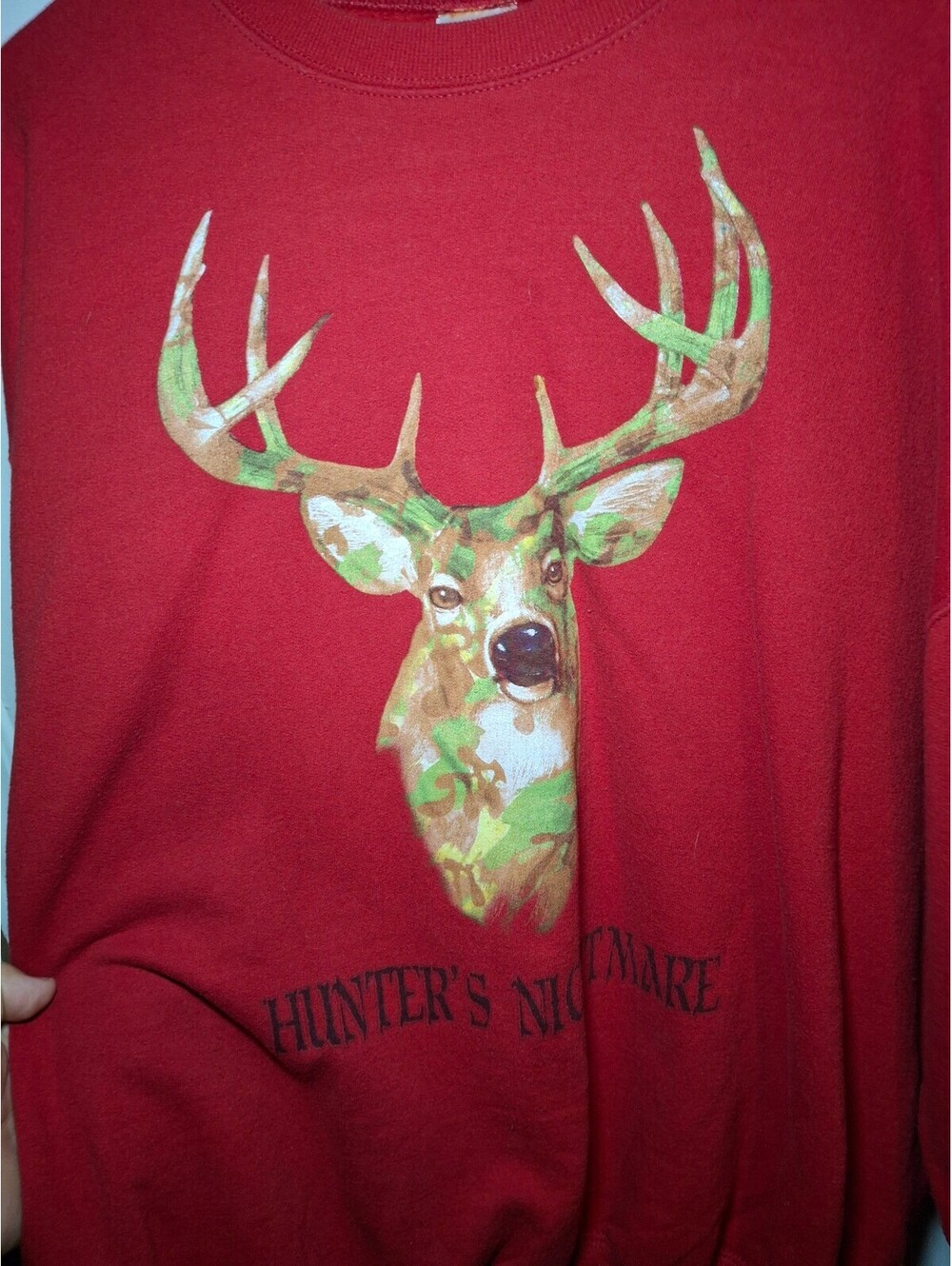 Sweater with Buck on it mens size xlarge - Picture 2 of 4